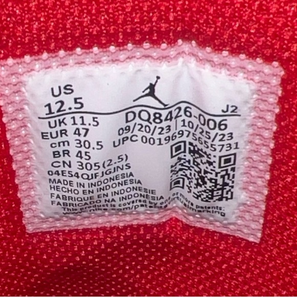 Men’s Size 12 Air Jordan 1 Mid 'Bred Shadow' WORN ONCE - Picture 8 of 9